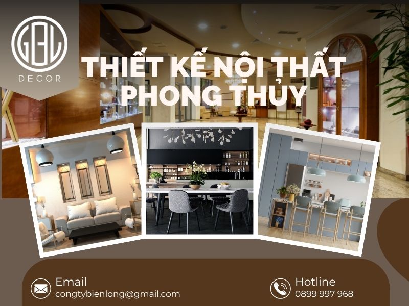 Thiết kế nội thất phong thủy